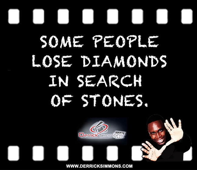 some people lose diamonds