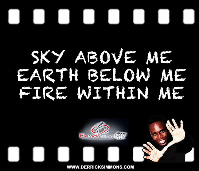 sky above me