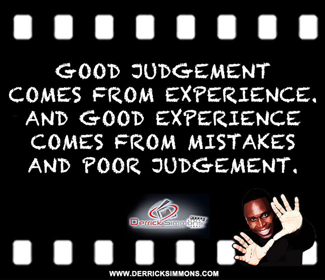 good judgement